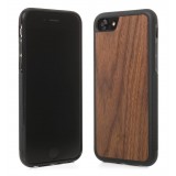 Woodcessories - Eco Bumper - Walnut Cover - Black - iPhone 6 Plus / 6 s Plus - Wooden Cover - Eco Case - Bumper Collection