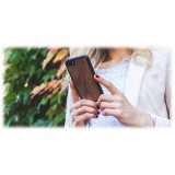 Woodcessories - Eco Bump - Cover in Legno di Noce - Nero - iPhone 8 Plus / 7 Plus - Vero Legno - Eco Case - Collezione Bumper