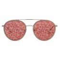Giorgio Armani - Floral - Sunglasses with Floral Print Lenses - Rose - Sunglasses - Giorgio Armani Eyewear