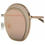 Giorgio Armani - Double Circle - Sunglasses with Double Circle Frame - Grey - Sunglasses - Giorgio Armani Eyewear