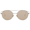 Giorgio Armani - Round Frame - Metal Round Frame Sunglasses - Brown - Sunglasses - Giorgio Armani Eyewear