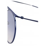 Giorgio Armani - Doppio Ponte - Occhiali da Sole con Lenti Sfumate - Blu - Occhiali da Sole - Giorgio Armani Eyewear