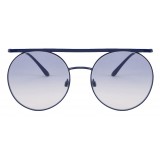 Giorgio Armani - Doppio Ponte - Occhiali da Sole con Lenti Sfumate - Blu - Occhiali da Sole - Giorgio Armani Eyewear