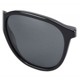 Giorgio Armani - Essential - Sunglasses with Round Frame - Grey - Sunglasses - Giorgio Armani Eyewear