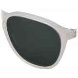 Giorgio Armani - Essential - Occhiali da Sole con Montatura Tonda - Argento - Occhiali da Sole - Giorgio Armani Eyewear