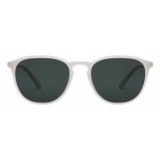 Giorgio Armani - Essential - Sunglasses with Round Frame - Grey - Sunglasses - Giorgio Armani Eyewear