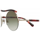 Giorgio Armani - Catwalk Ondulati - Occhiali da Sole con Tubolare Ondulato - Rosso - Occhiali da Sole - Giorgio Armani Eyewear