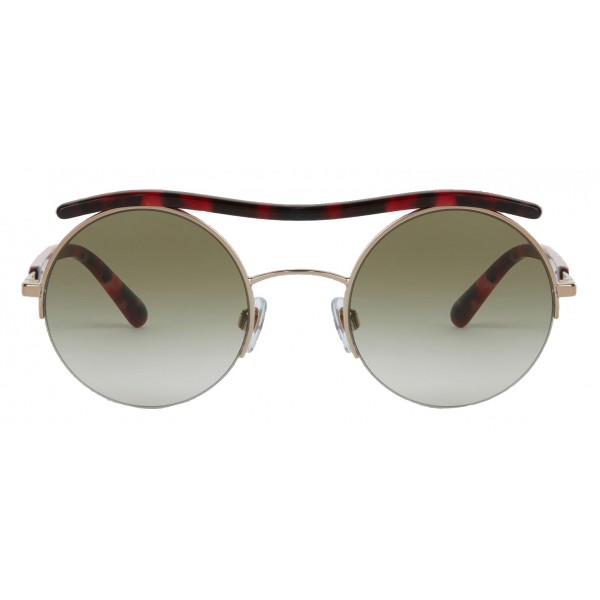 Giorgio Armani - Wavy Catwalk - Sunglasses with Corrugated Tubular - Red - Sunglasses - Giorgio Armani Eyewear