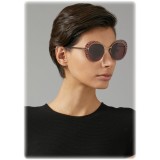 Giorgio Armani - Crystal Catwalk - Sunglasses with Open Lenses - Ancient Rose - Sunglasses - Giorgio Armani Eyewear