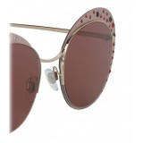 Giorgio Armani - Catwalk Crystal - Occhiali da Sole Open Lenses - Rosa Antico - Occhiali da Sole - Giorgio Armani Eyewear