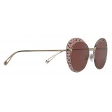 Giorgio Armani - Crystal Catwalk - Sunglasses with Open Lenses - Ancient Rose - Sunglasses - Giorgio Armani Eyewear