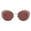 Giorgio Armani - Crystal Catwalk - Sunglasses with Open Lenses - Ancient Rose - Sunglasses - Giorgio Armani Eyewear