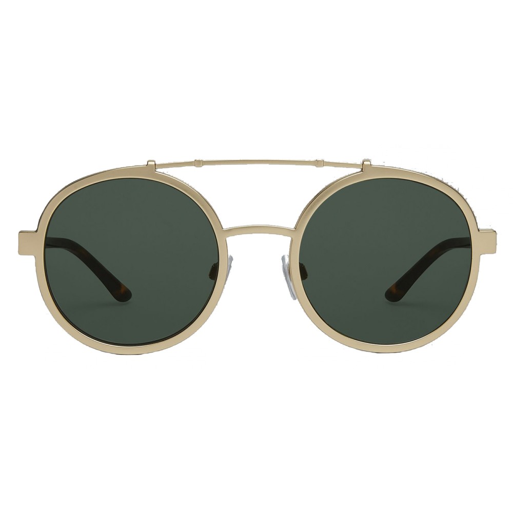 Underinddel nul helbrede Giorgio Armani - Catwalk - Catwalk Sunglasses with Round Lenses - Gold -  Sunglasses - Giorgio Armani Eyewear - Avvenice