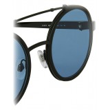 Giorgio Armani - Catwalk - Occhiali da Sole Catwalk con Lenti Tonde - Nero - Occhiali da Sole - Giorgio Armani Eyewear