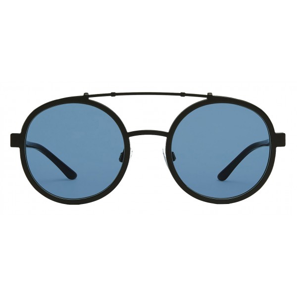 Giorgio Armani - Catwalk - Catwalk Sunglasses with Round Lenses - Black - Sunglasses - Giorgio Armani Eyewear