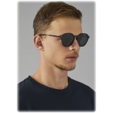 Giorgio Armani - Bi Materiale - Occhiali da Sole con Terminali a Fantasia - Nero - Occhiali da Sole - Giorgio Armani Eyewear