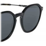 Giorgio Armani - Bi Materiale - Occhiali da Sole con Terminali a Fantasia - Nero - Occhiali da Sole - Giorgio Armani Eyewear