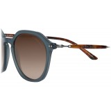 Giorgio Armani - Bi Materiale - Occhiali da Sole con Terminali a Fantasia - Marrone - Occhiali da Sole - Giorgio Armani Eyewear