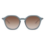 Giorgio Armani - Bi Materiale - Occhiali da Sole con Terminali a Fantasia - Marrone - Occhiali da Sole - Giorgio Armani Eyewear