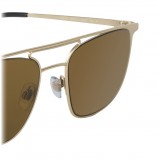 Giorgio Armani - Timeless - Occhiali da Sole con Montatura in Metallo - Marrone - Occhiali da Sole - Giorgio Armani Eyewear