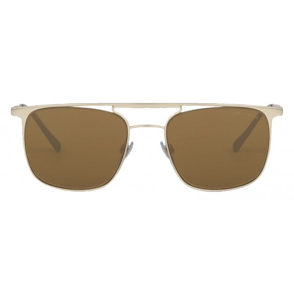 Giorgio Armani - Timeless - Sunglasses with Metal Frame - Brown - Sunglasses - Giorgio Armani Eyewear