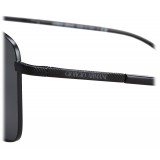 Giorgio Armani - Essential - Occhiali da Sole con Montatura in Metallo - Antracite - Occhiali da Sole - Giorgio Armani Eyewear