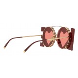 Dolce & Gabbana - Sunglasses in Gold Metal - Gold - Love - Sunglasses - Dolce & Gabbana Eyewear