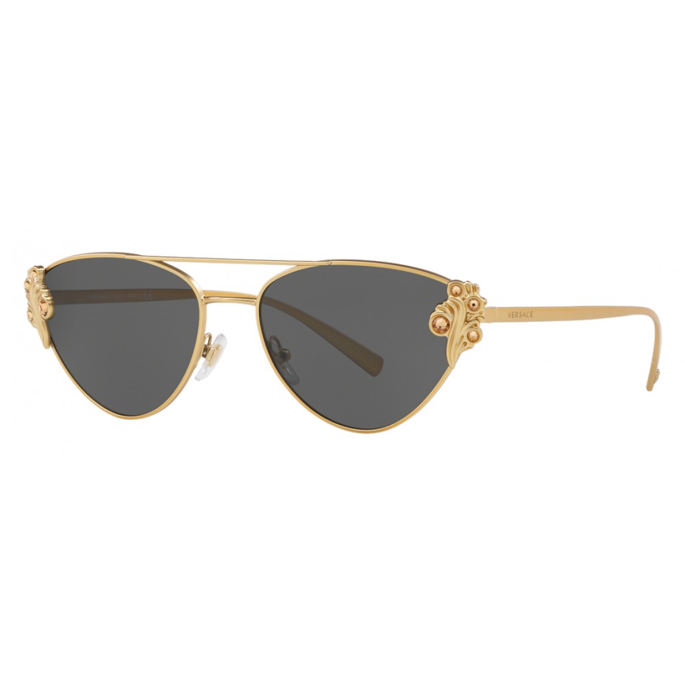 black and gold versace shades