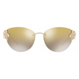 Versace - Occhiale da Sole Versace Baroccomania - Oro Chiaro - Occhiali da Sole - Versace Eyewear