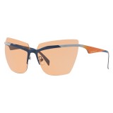 Versace - Occhiale da Sole Versace Mascherina Vfierce - Arancione - Occhiali da Sole - Versace Eyewear