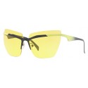Versace - Sunglasses Versace Vfierce Mask - Yellow - Sunglasses - Versace Eyewear