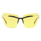 Versace - Sunglasses Versace Vfierce Mask - Yellow - Sunglasses - Versace Eyewear