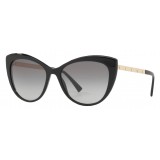 Versace - Occhiale da Sole Versace Cat Eye Medusina - Neri - Occhiali da Sole - Versace Eyewear