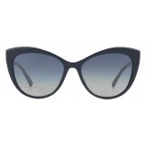 Versace - Occhiale da Sole Versace Cat Eye Medusina - Blu - Occhiali da Sole - Versace Eyewear