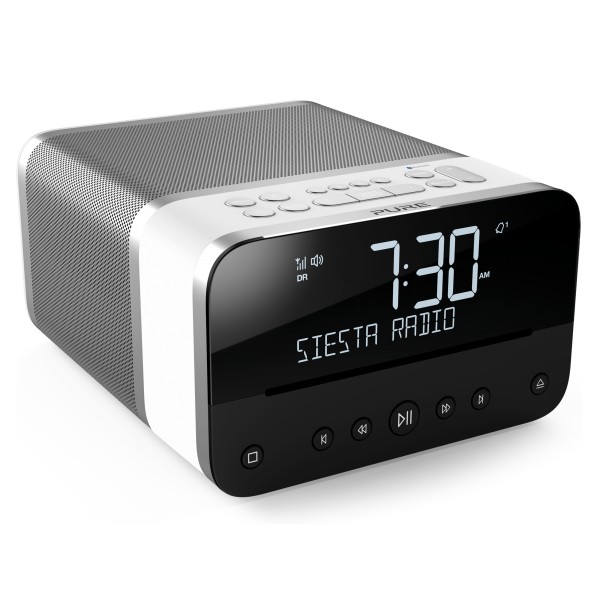 Pure - Siesta Home - Polar - Premium Compact Music System - DAB+/FM/CD Player/Bluetooth - High Quality Digital Radio