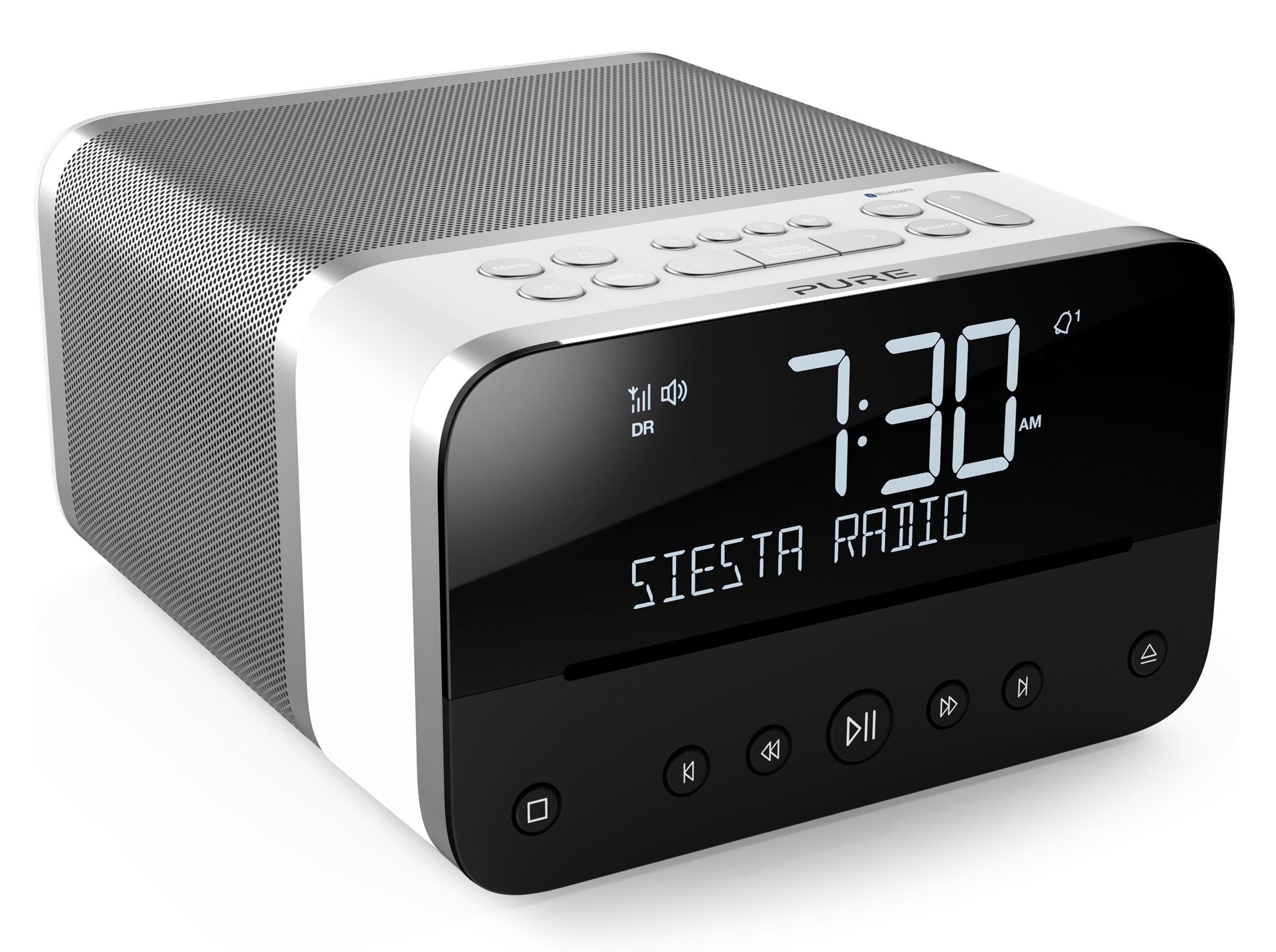 Pure - Siesta Home - - Premium Compact Music System - DAB+/FM/CD Player/Bluetooth - High Quality Digital Radio Avvenice