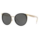 Versace - Sunglasses Versace Greek Sheer - Black Silver Gold - Sunglasses - Versace Eyewear