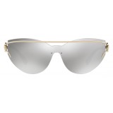 Versace - Occhiale da Sole Versace V-Unified - Specchiato Argento - Occhiali da Sole - Versace Eyewear