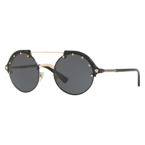 Versace - Sunglasses Versace Frenergy Round - Black - Sunglasses - Versace Eyewear