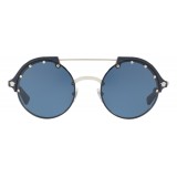 Versace - Sunglasses Versace Frenergy Round - Blue - Sunglasses - Versace Eyewear