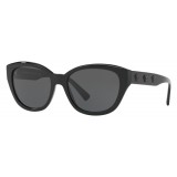 Versace - Occhiale da Sole Versace Clear Medusa Cat-Eye - Neri - Occhiali da Sole - Versace Eyewear