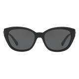 Versace - Sunglasses Versace Clear Medusa Cat-Eye - Black - Sunglasses - Versace Eyewear