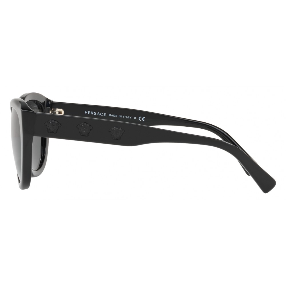 Versace - Sunglasses Versace Clear Medusa Cat-Eye - Black - Sunglasses ...