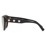 Versace - Occhiale da Sole Versace Clear Medusa Cat-Eye - Nero Rosa - Occhiali da Sole - Versace Eyewear