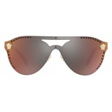 Versace - Occhiale da Sole Versace Crystal Glam - Rossi - Occhiali da Sole - Versace Eyewear