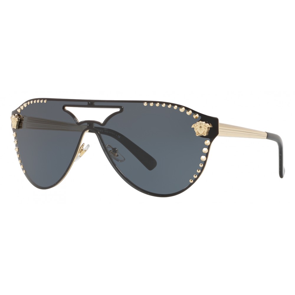 Versace - Sunglasses Versace Glam Medusa - Light Gold - Sunglasses ...