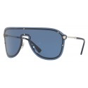 Versace - Occhiale da Sole Versace Mascherina Frenergy - Blu - Occhiali da Sole - Versace Eyewear