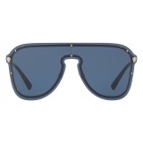 Versace - Occhiale da Sole Versace Mascherina Frenergy - Blu - Occhiali da Sole - Versace Eyewear