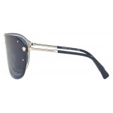 Versace - Occhiale da Sole Versace Mascherina Frenergy - Blu - Occhiali da Sole - Versace Eyewear