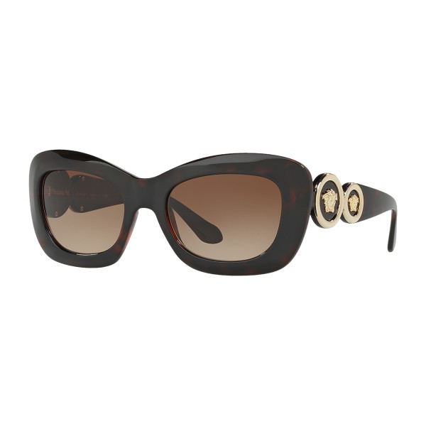 Versace - Sunglasses Versace Medusa 96 Square - Brown - Sunglasses - Versace Eyewear
